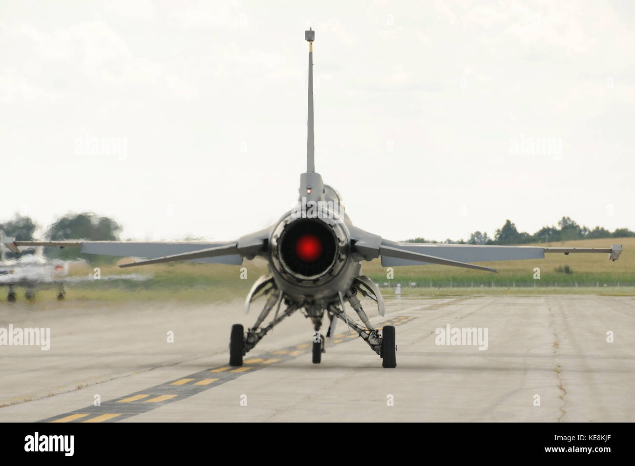 L'US air force moderne jet un départ en mission Banque D'Images