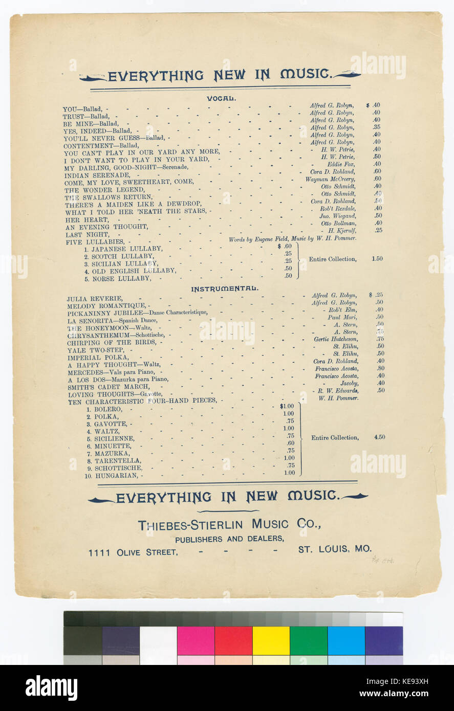 Vous ne pouvez pas jouer dans notre cour plus (NYPL Hadès 4544651699447) Banque D'Images