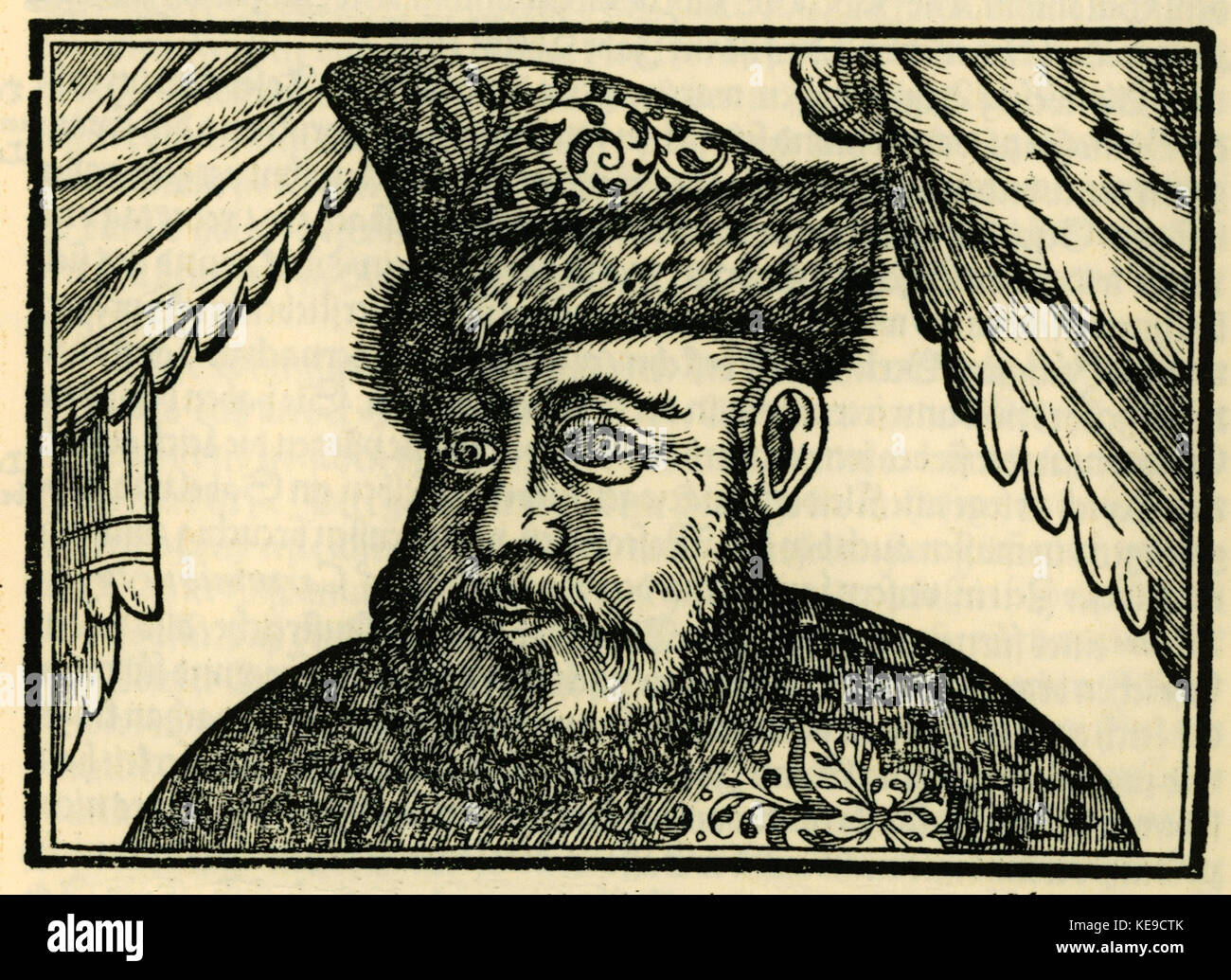 Des bestendigen Quarquaras Gestalt Fursten Schweigger Salomon 1608 Banque D'Images