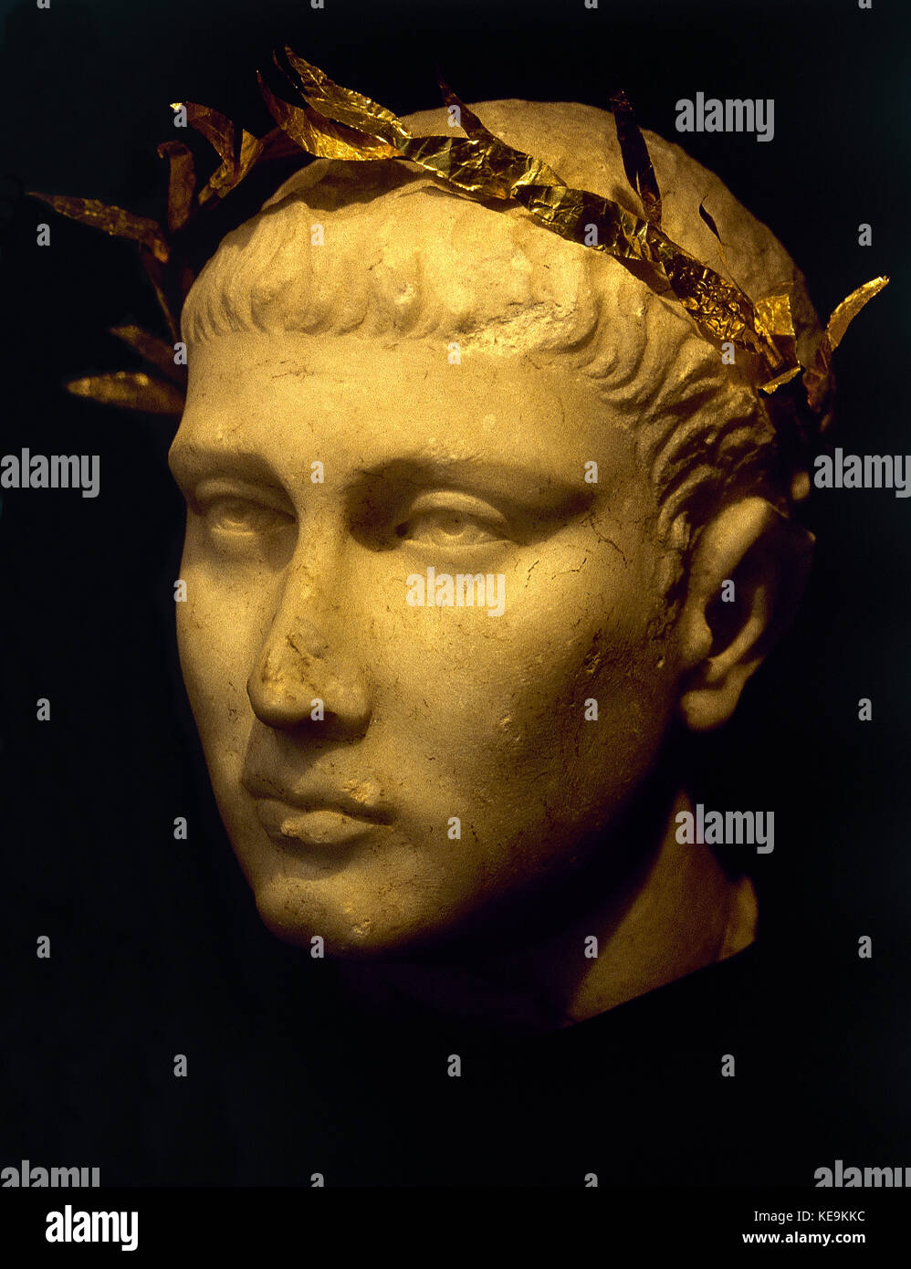 La sculpture romaine Banque D'Images