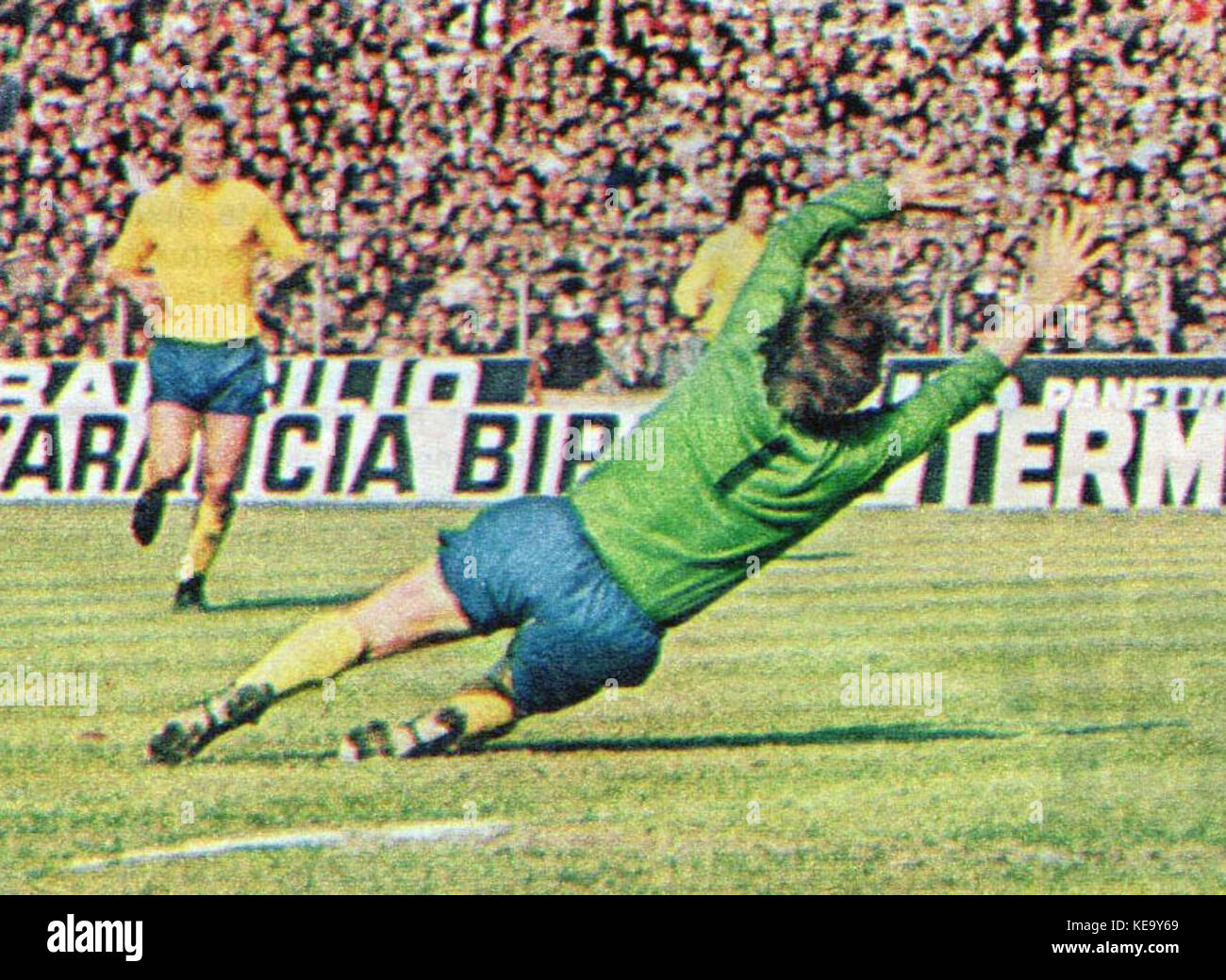 European Cup 1972 73 Juventus v Derby County Colin Boulton (rognée) Banque D'Images