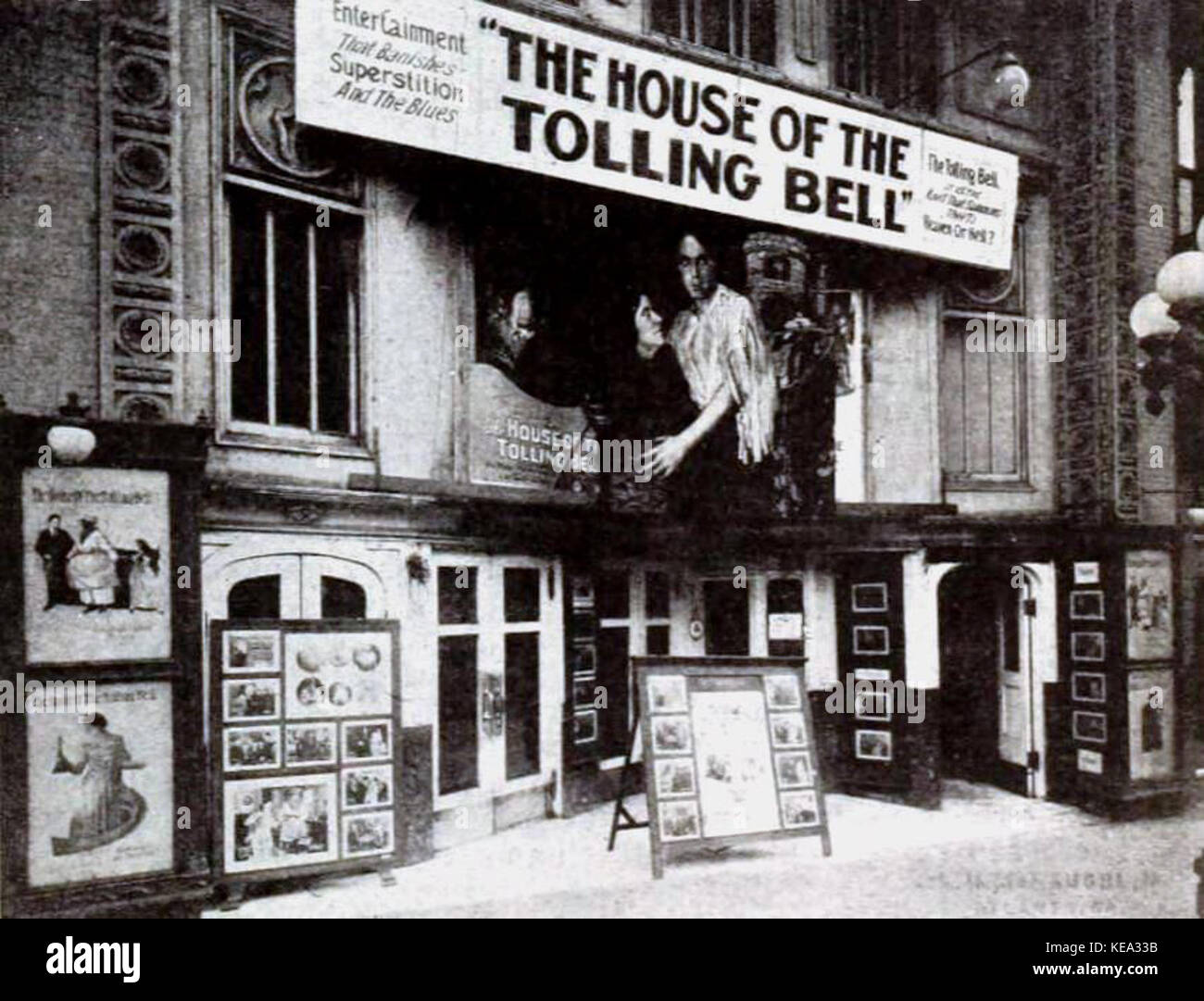 La maison de l'entente d'Bell (1920) Théâtre Tudor, Atlanta, Géorgie Banque D'Images