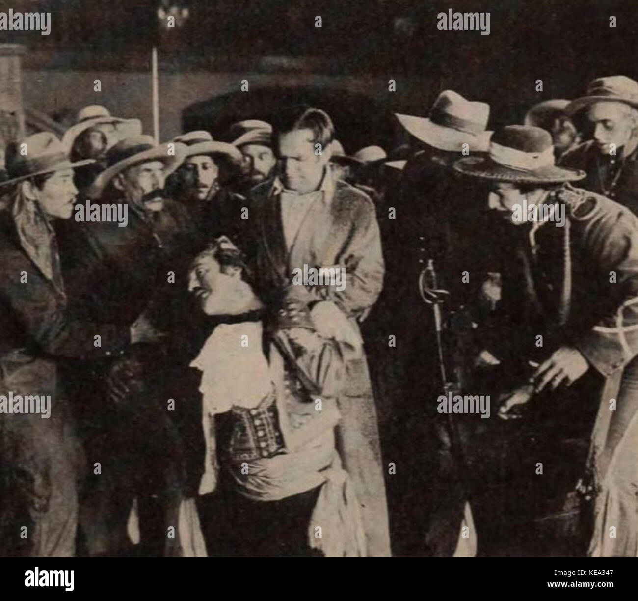 La marque de Zorro (1920) 7 Banque D'Images