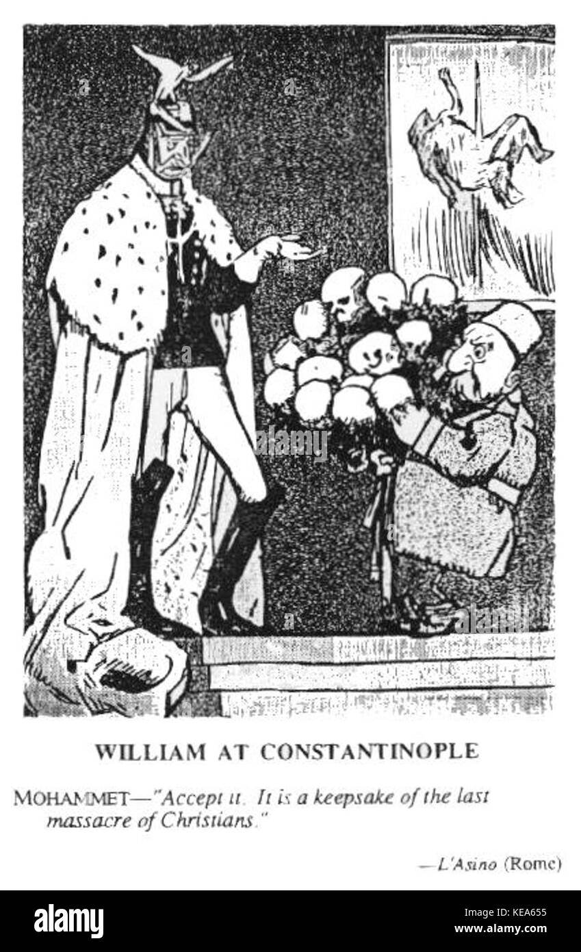 William à Constantinople Génocide Arménien Banque D'Images