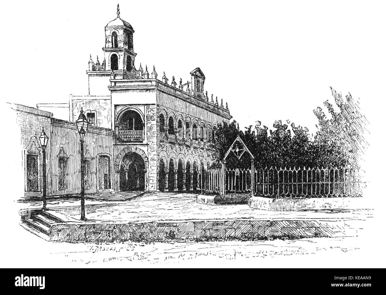 TLM D041 Municipal Casa Banque D'Images