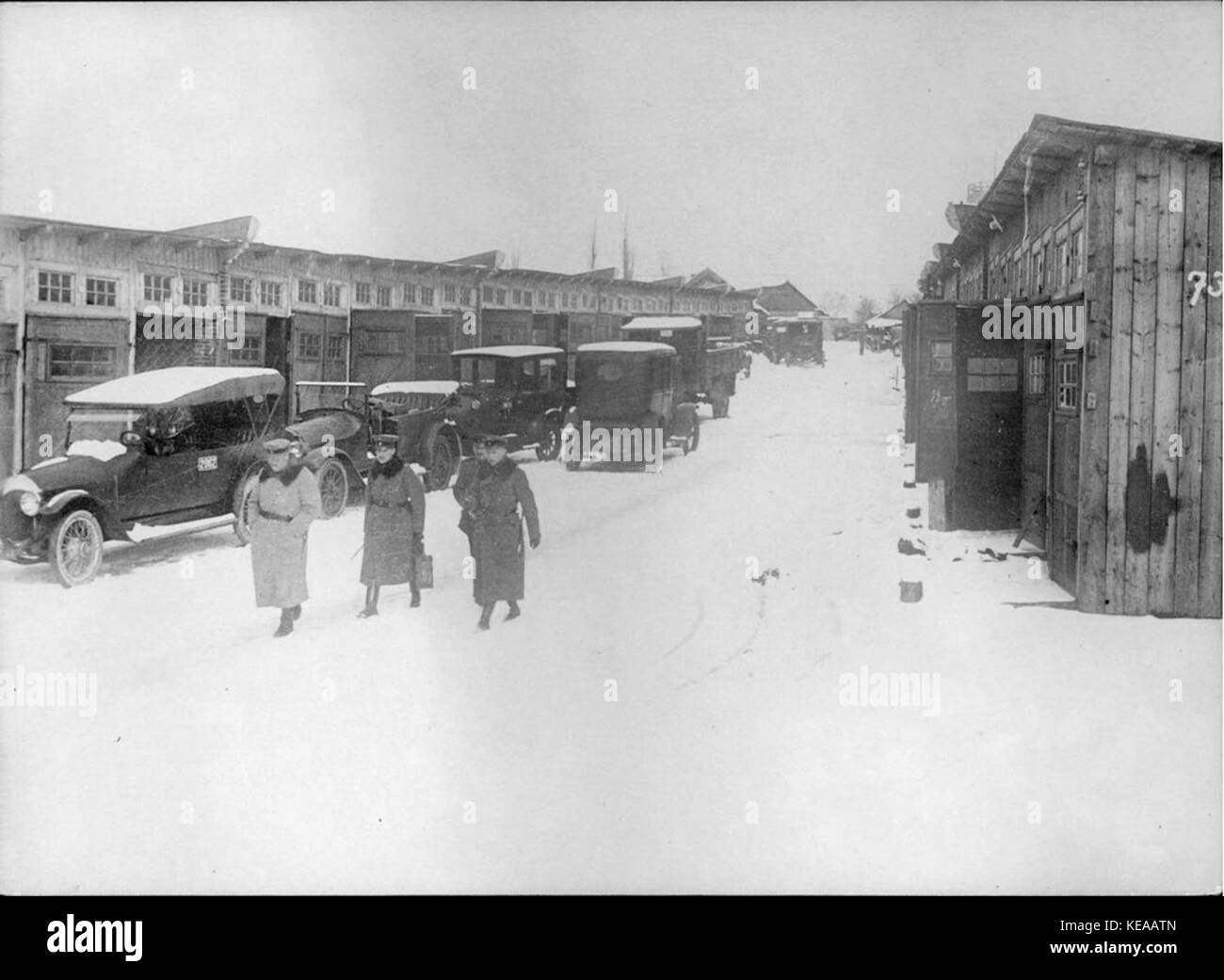 Les soldats allemands qui marche dans la rue dans la ville de Minsk 352030037312 Banque D'Images