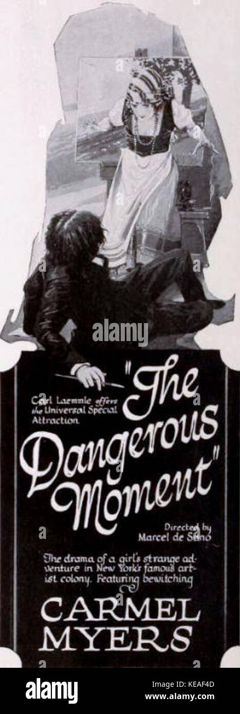 Le moment dangereux (1921) 1 Banque D'Images