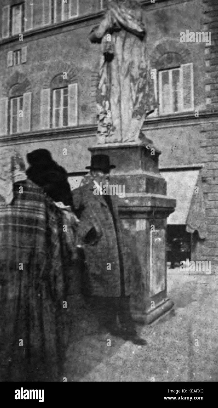 William de Morgan à Venise Banque D'Images