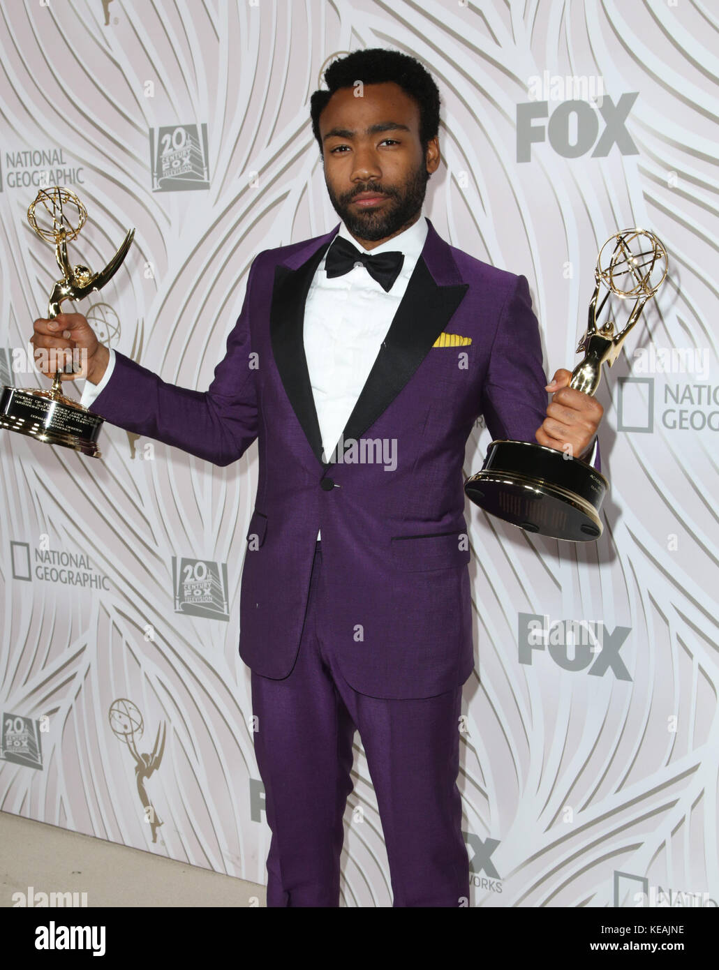 2017 FOX Emmy Awards Nominee Celebration featuring : Donald Glover où : Los Angeles, Californie, États-Unis quand : 17 Sep 2017 crédit : Brian to/WENN.com Banque D'Images