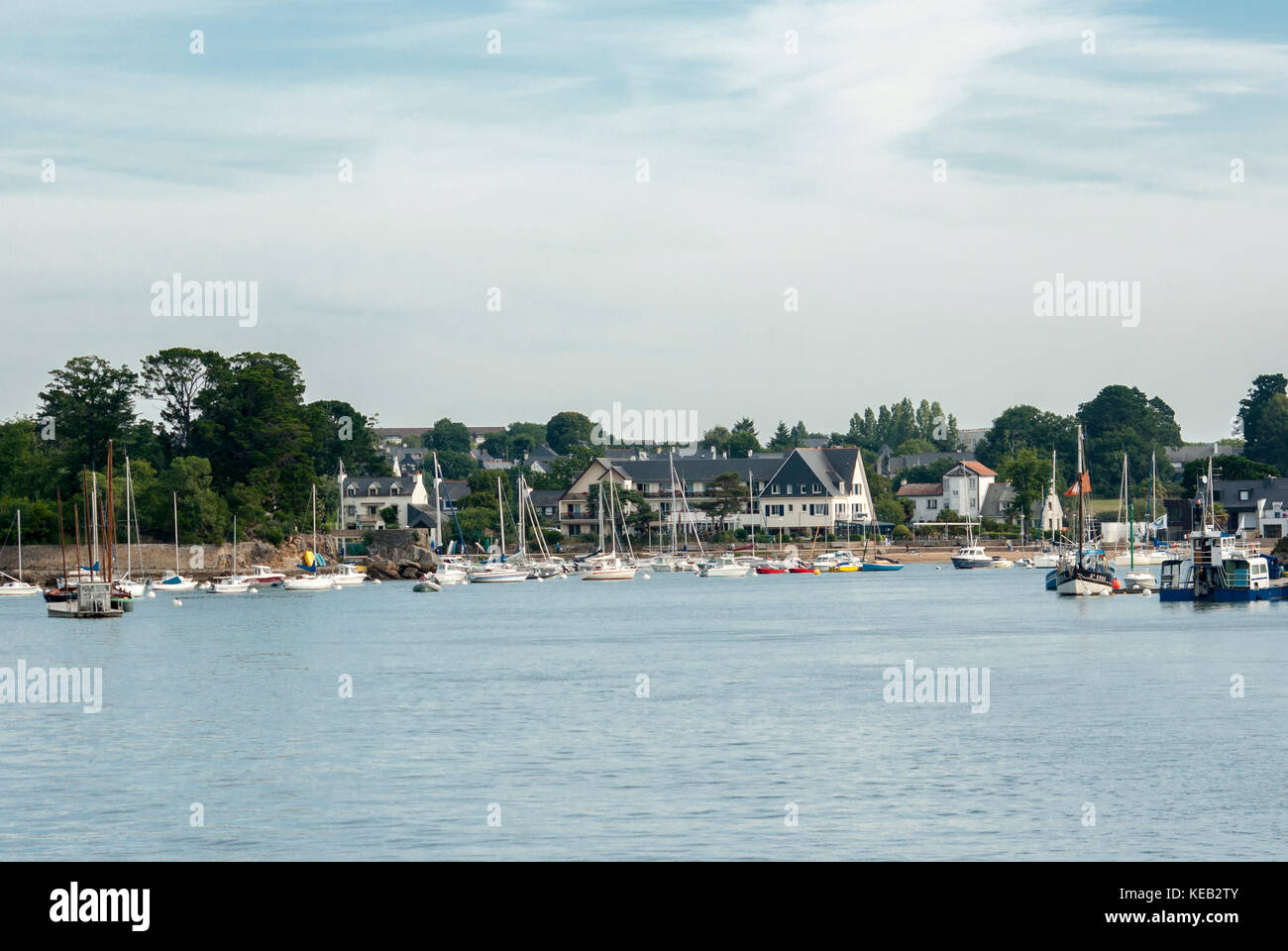 Cote de morbihan, Bretagne, Bretagne, France Banque D'Images