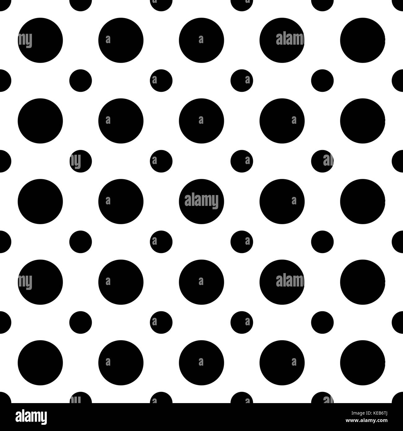 Résumé sans motif à pois monochrome - vector background design provenant des milieux Illustration de Vecteur