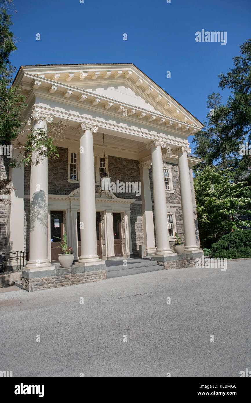 Roberts hall, Haverford College, Haverford, Texas, USA Banque D'Images