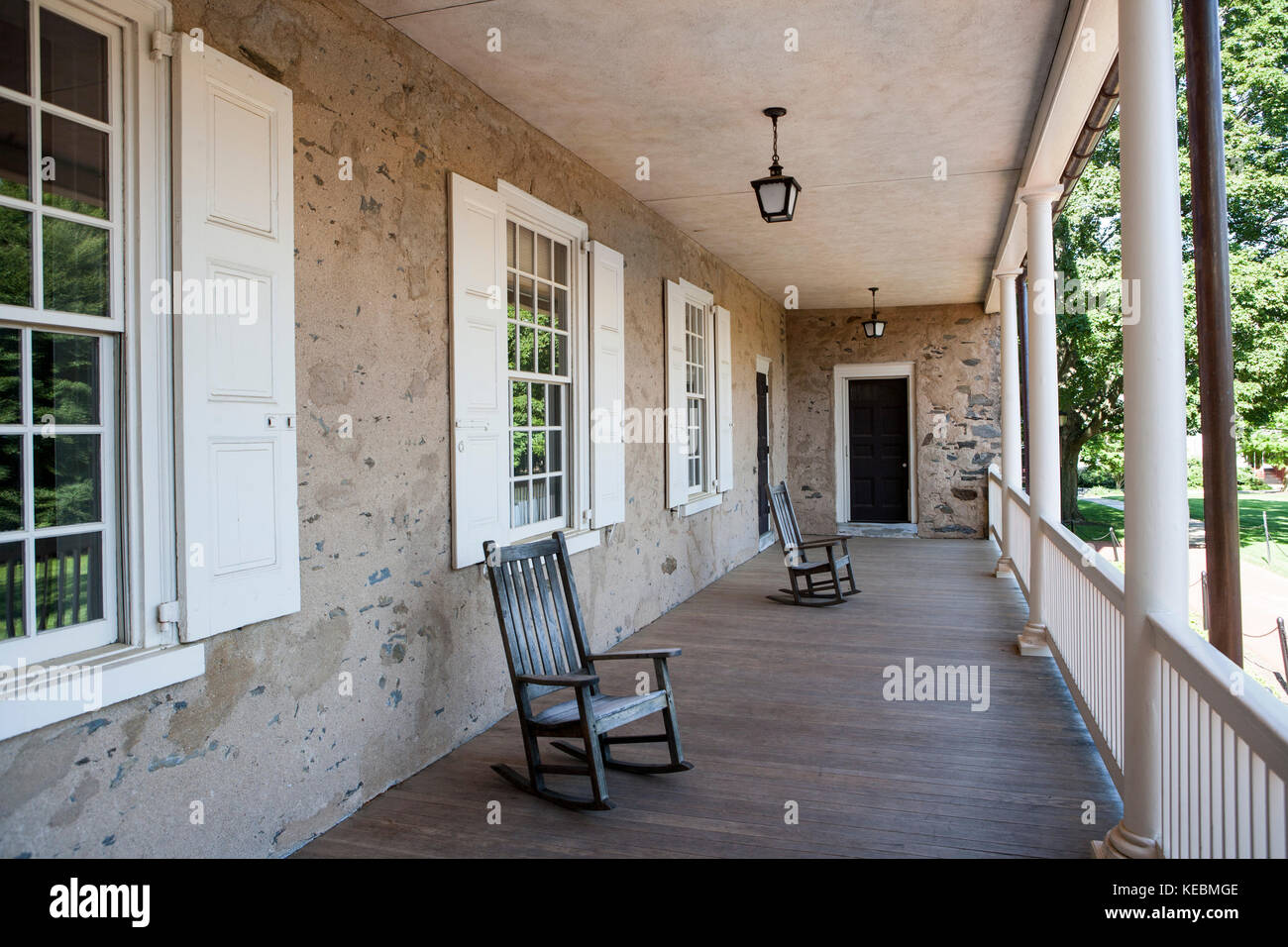 La Salle des fondateurs, Haverford College, Haverford, Texas, USA Banque D'Images