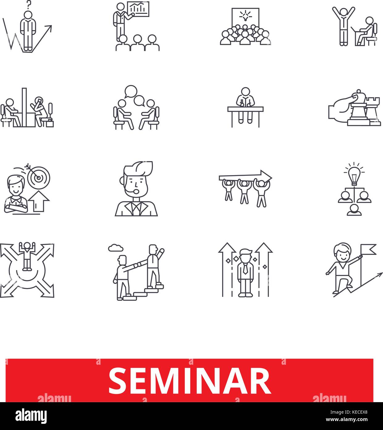 Atelier, conférence, réunion, présentation, discussion, lecture, conversation icônes ligne modifiable coups. Télévision. vector illustration design concept. symbole signe linéaire isolé sur fond blanc Illustration de Vecteur Atelier, conférence, réunion, présentation, discussion, lecture, conversation icônes ligne modifiable coups. Télévision. vector illustration design concept. symbole signe linéaire isolé sur fond blanc Illustration de Vecteur