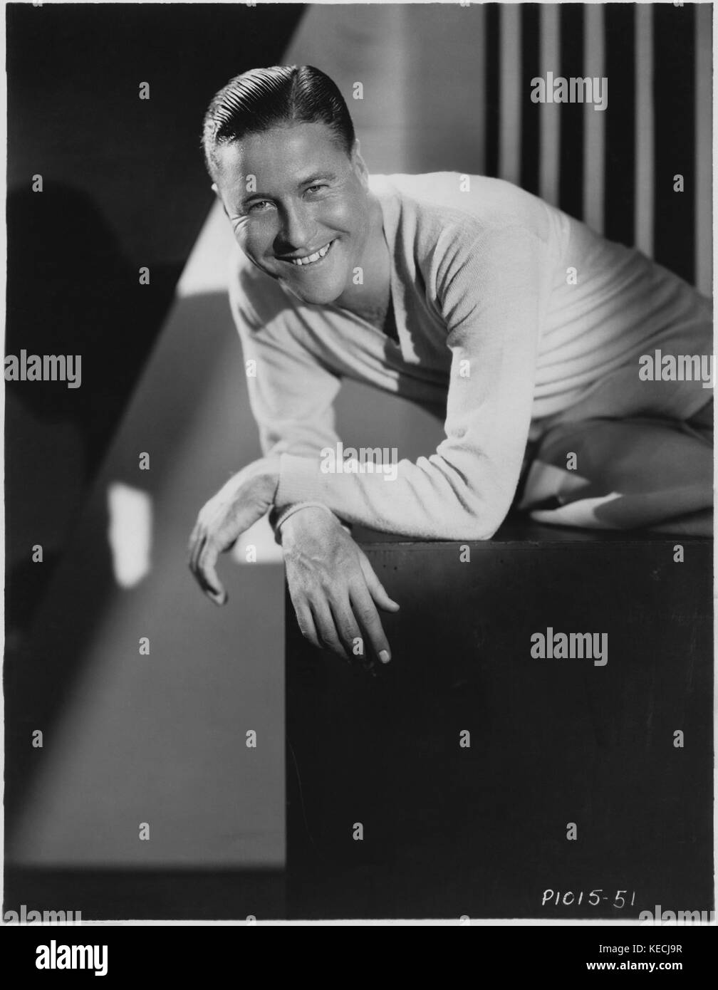 Acteur Jack Oakie, portrait publicitaire, Paramount Pictures, 1929 Banque D'Images