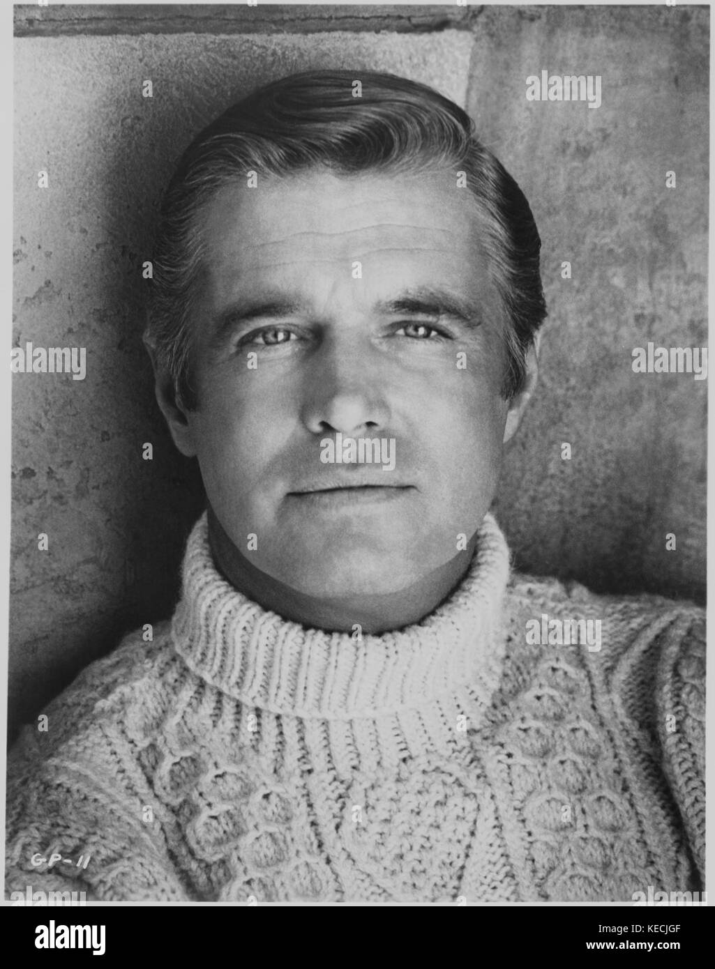 L'acteur George peppard, portrait publicitaire, Universal Pictures, 1966 Banque D'Images