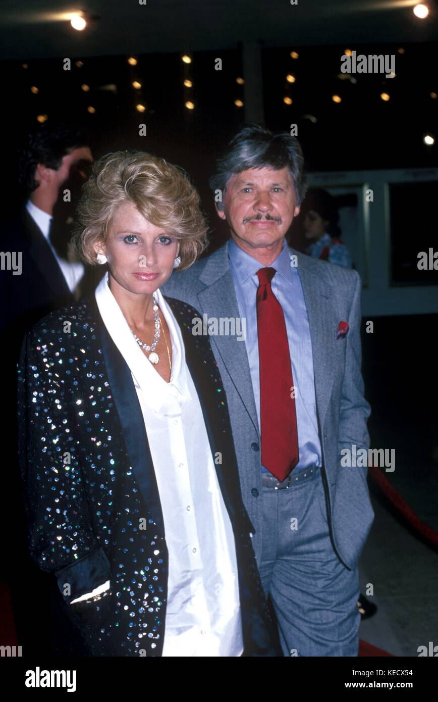 Charles Bronson Et Jill Irlande, 1994. © RTTalesnick /MediaPunch Banque D'Images