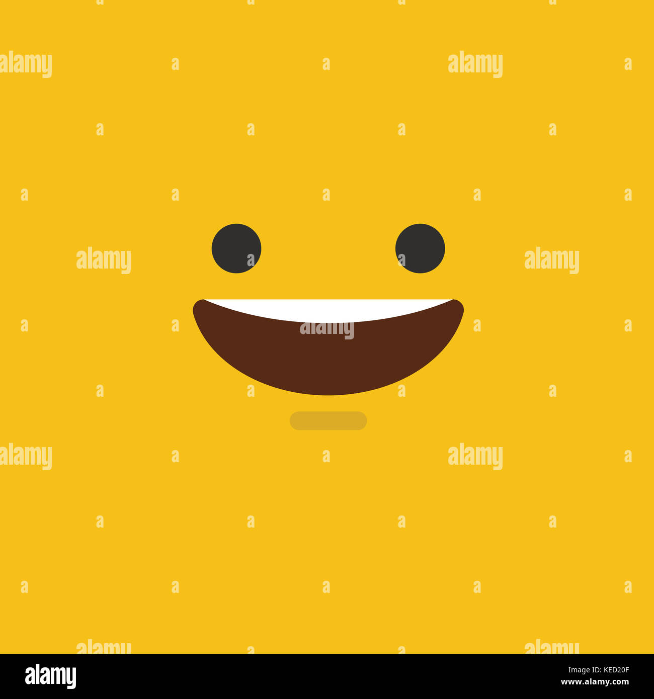 Arrière-plan du caractère d'émoticônes Emoji Banque D'Images