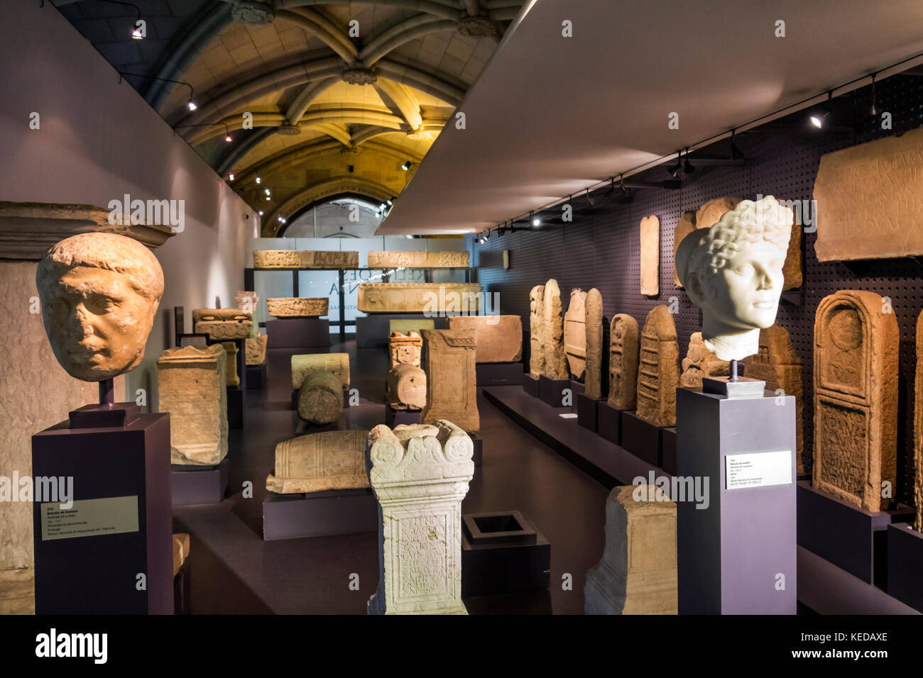 Lisbonne Portugal,Belem,Mosteiro dos Jeronimos,Monastère Jeronimos,Musée national d'archéologie,Museu Nacional de Arqueologia,exposition collecti Banque D'Images