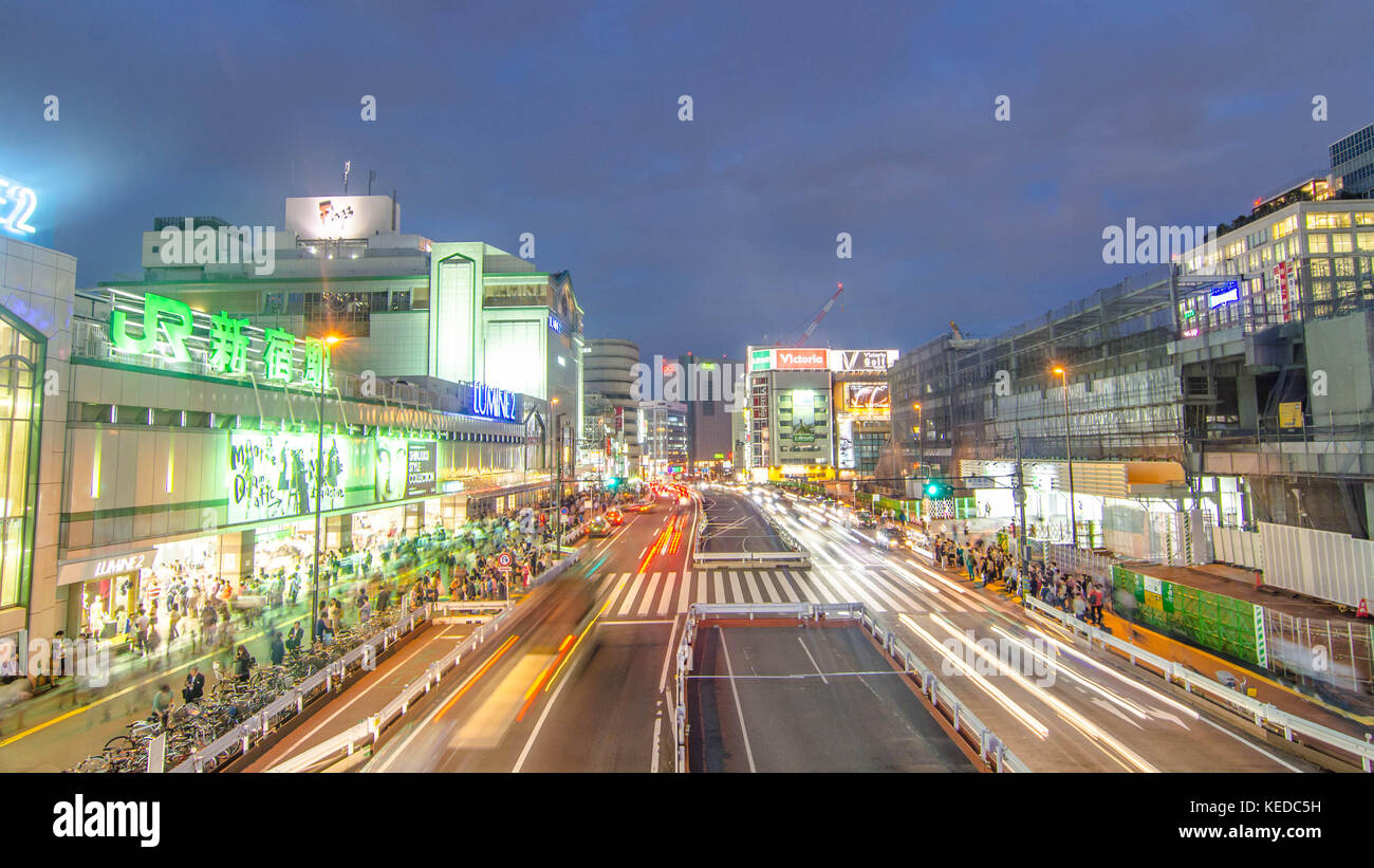 Les néons de Tokyo Banque D'Images