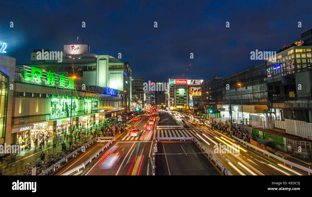 Les néons de Tokyo Banque D'Images