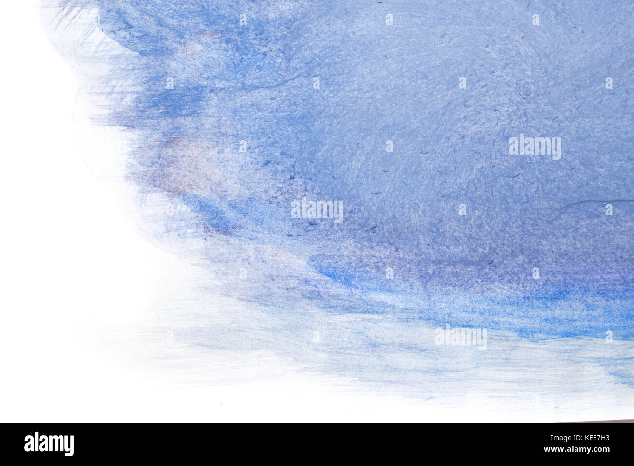 Résumé fond peint de couleur bleu . . . Banque D'Images
