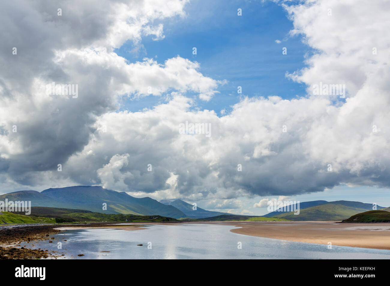 Kyle of Durness, près de Keoldale, sur la côte nord 500, Sutherland, Highlands, Scotland, UK Banque D'Images