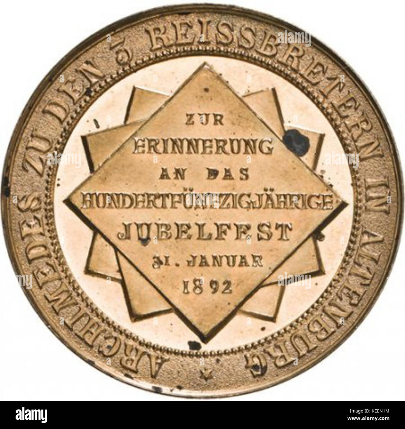 Bijou Archimedes zu den 3 Reissbretern 2 Banque D'Images