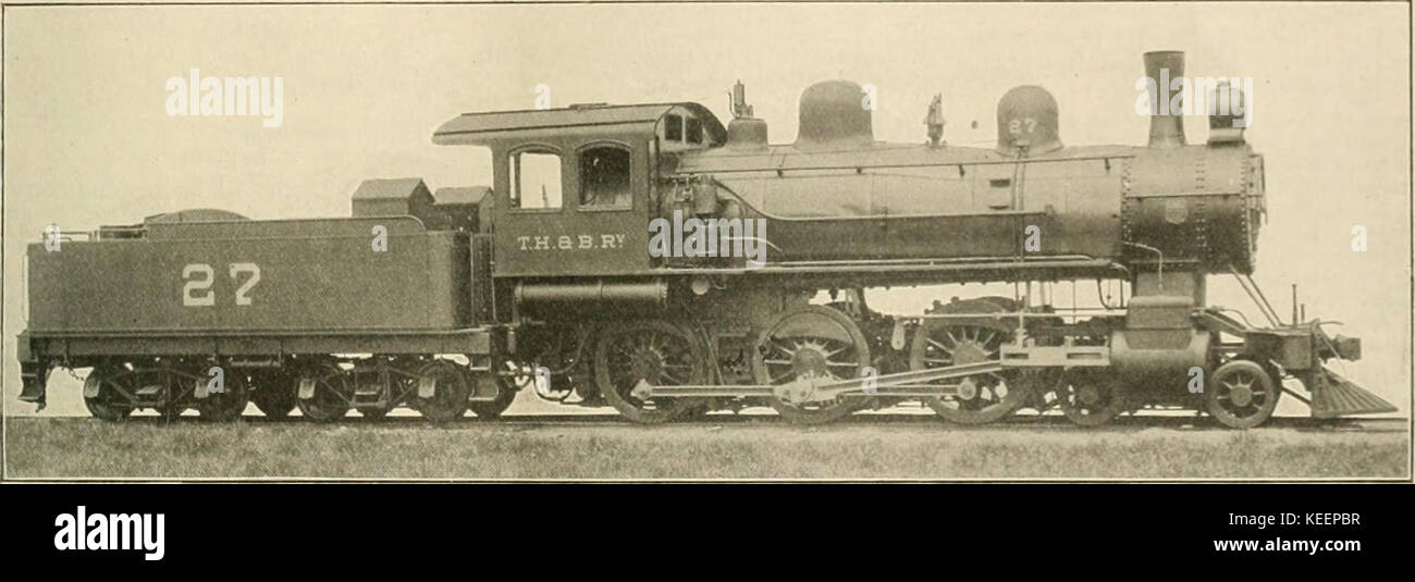 Libre à partir de la page 376 du chemin de fer et de l'ingénierie pratique une locomotive de traction des chemins de fer de journal et le matériel roulant (1901) (14758290104) Banque D'Images