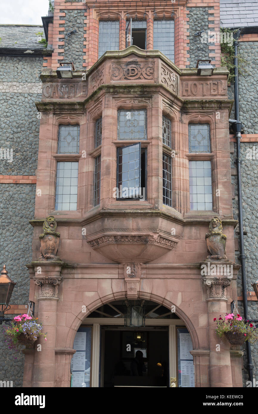 Hôtel Château de Conwy, Pays de Galles ; ; ; Conway UK Banque D'Images