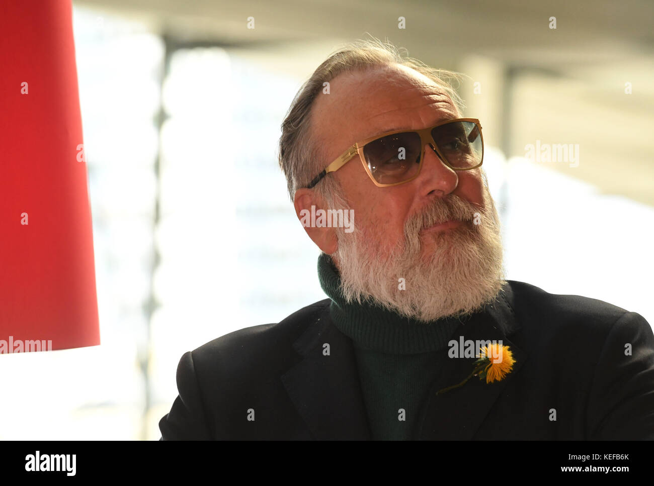 Munich, Allemagne. 20 octobre 2017. Exclusivité dpa : artiste Friedrich Liechtenstein au restaurant gastronomique « Esszimmer » du BMW Welt à Munich, Allemagne, le 20 octobre 2017. Crédit : Felix Hörhager/dpa/Alamy Live News Banque D'Images