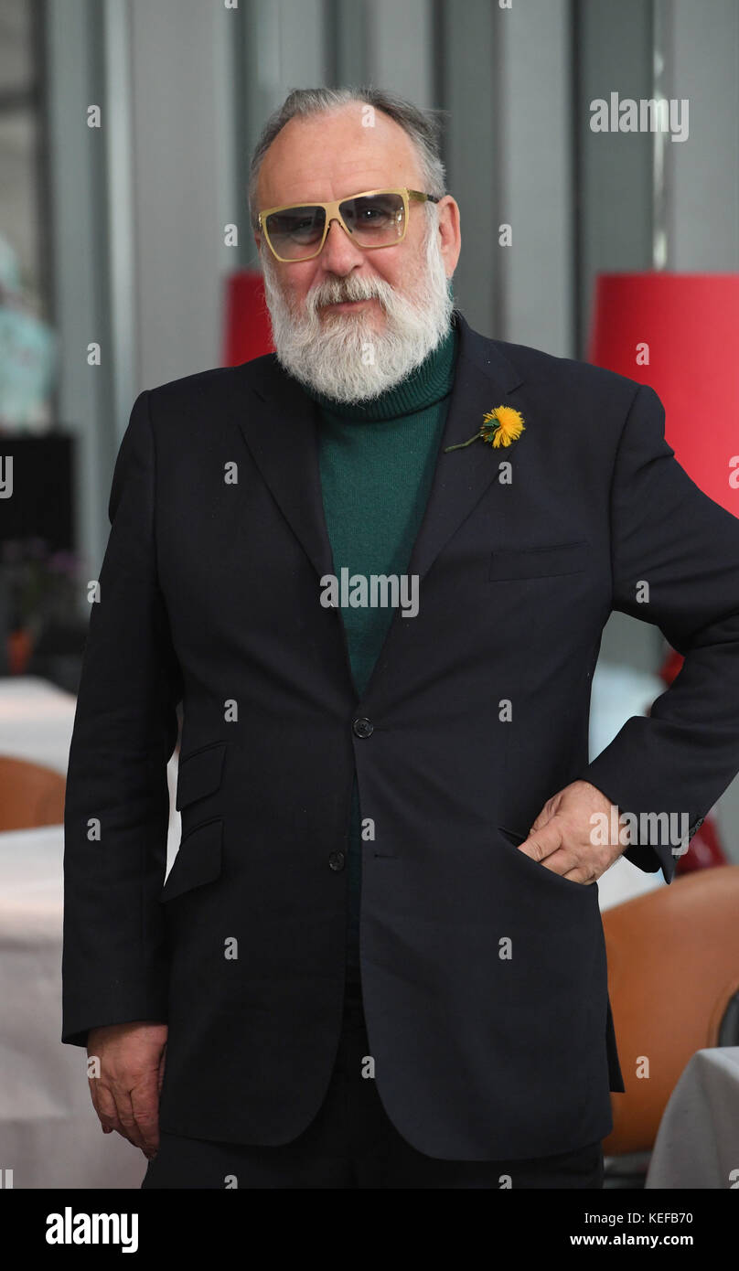 Munich, Allemagne. 20 octobre 2017. Exclusivité dpa : artiste Friedrich Liechtenstein au restaurant gastronomique « Esszimmer » du BMW Welt à Munich, Allemagne, le 20 octobre 2017. Crédit : Felix Hörhager/dpa/Alamy Live News Banque D'Images