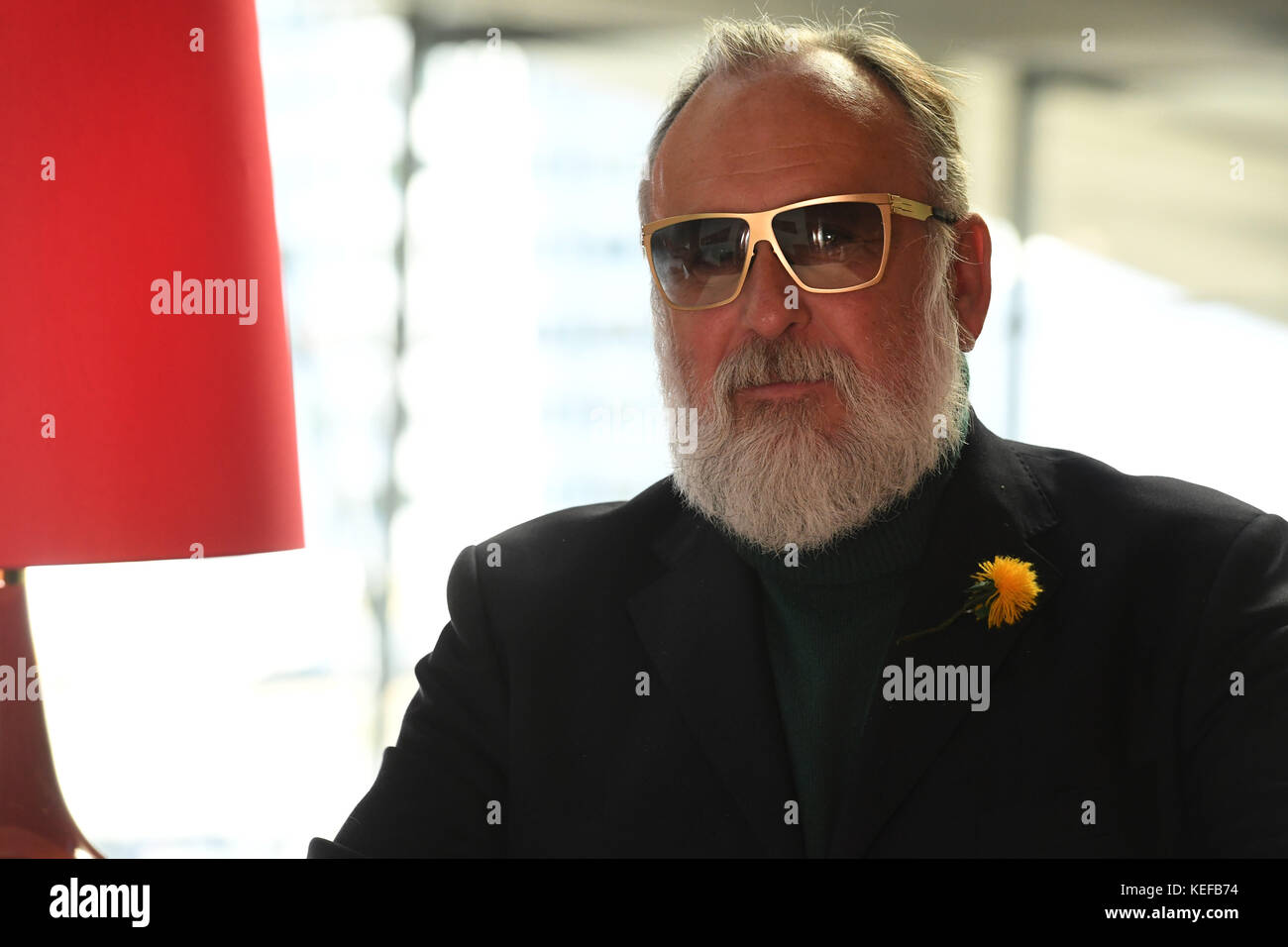 Munich, Allemagne. 20 octobre 2017. Exclusivité dpa : artiste Friedrich Liechtenstein au restaurant gastronomique « Esszimmer » du BMW Welt à Munich, Allemagne, le 20 octobre 2017. Crédit : Felix Hörhager/dpa/Alamy Live News Banque D'Images