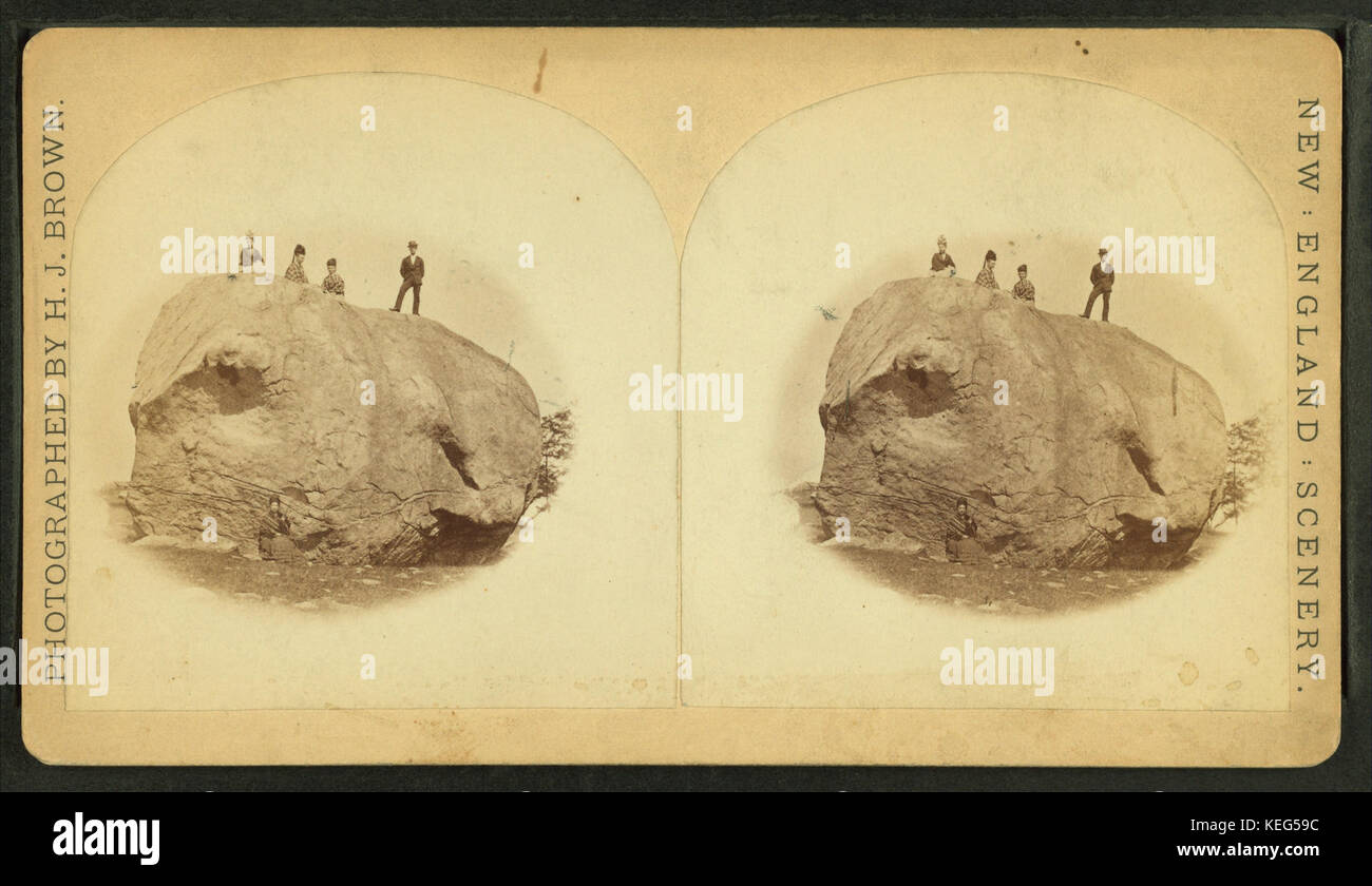 Roche de l'éléphant, par H. J. Brown Banque D'Images