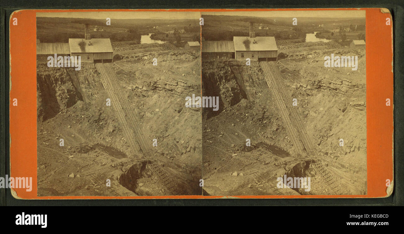 Crocker ardoise, Brownville, par Hinds, A. L., fl. 1870 1879 3 Banque D'Images