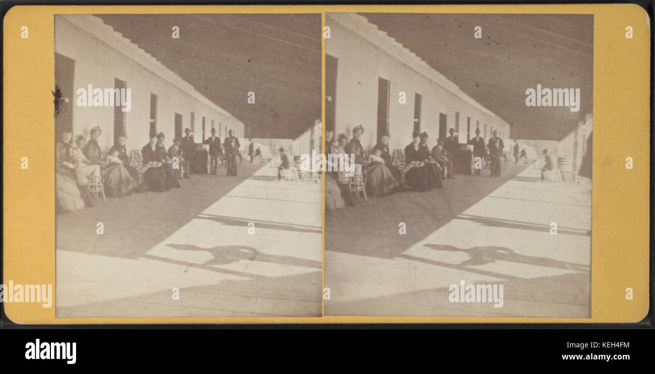 Mont de salle à manger, Silver Spring, à partir de Robert N. Dennis collection de vues stéréoscopiques Banque D'Images