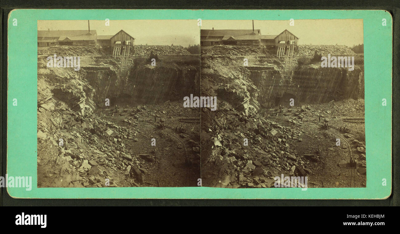 Merrill ardoise, Brownville, par Hinds, A. L., fl. 1870 1879 Banque D'Images