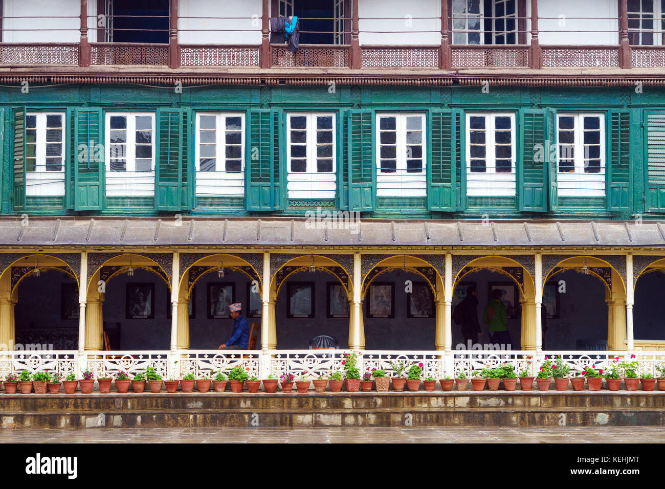 Hanuman Dhoka, Palais Royal, Durbar Square, Khatmandu. Banque D'Images