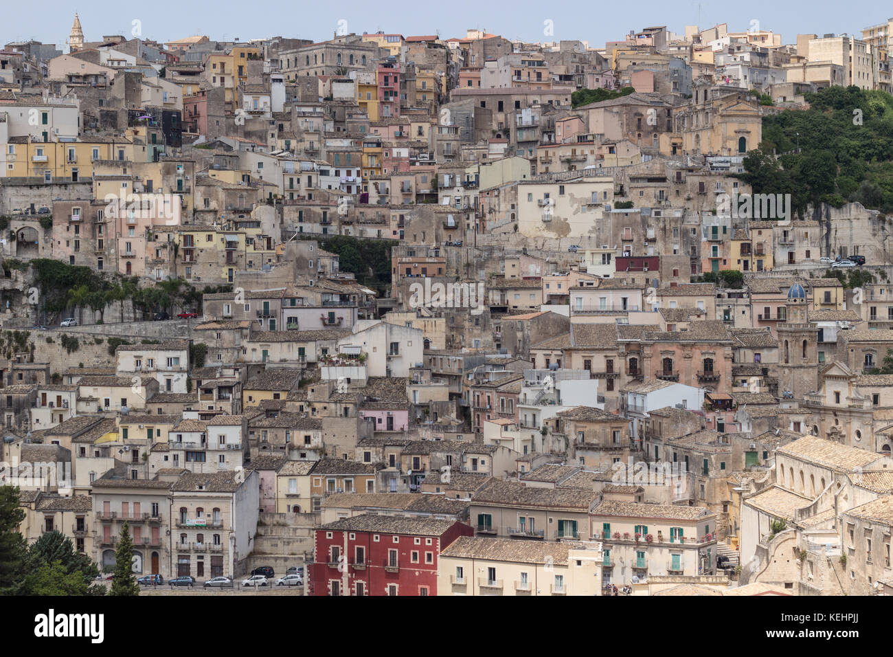 Photographie de rue à Ragusa, Sicile Banque D'Images