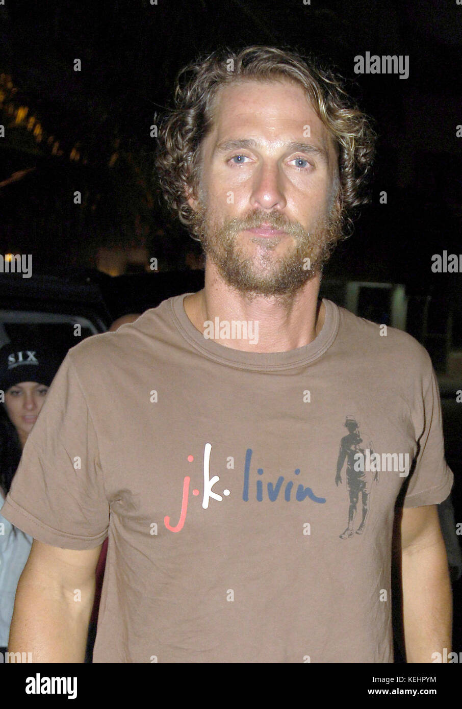 Miami, FL - 23 AOÛT : Matthew McConaughey vu le 23 août 2006 à Miami Beach, en Floride. Crédit: Hoo-me.com/MediaPunch Banque D'Images