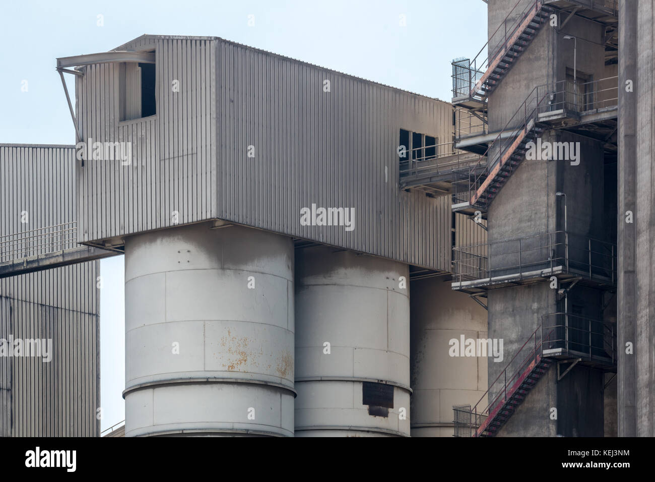 Beaucaire cimenteries, france Banque D'Images