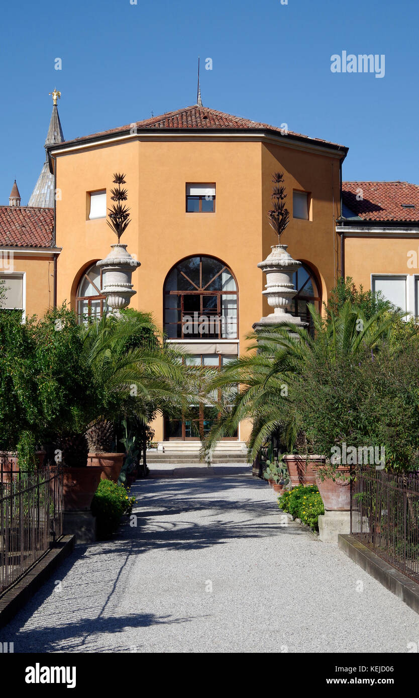 Orto Botanico di Padova, jardin botanique de Padoue, la plus ancienne, en Italie, le Padu, musée botanique Herbarium & Banque D'Images