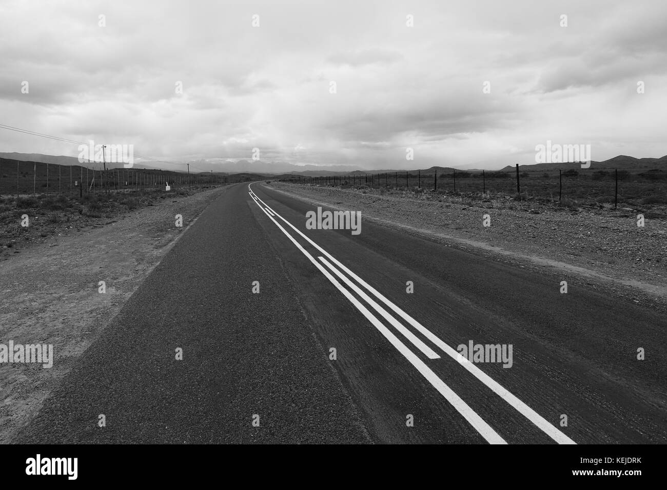 Sur la route si l'Afrique du Sud Banque D'Images