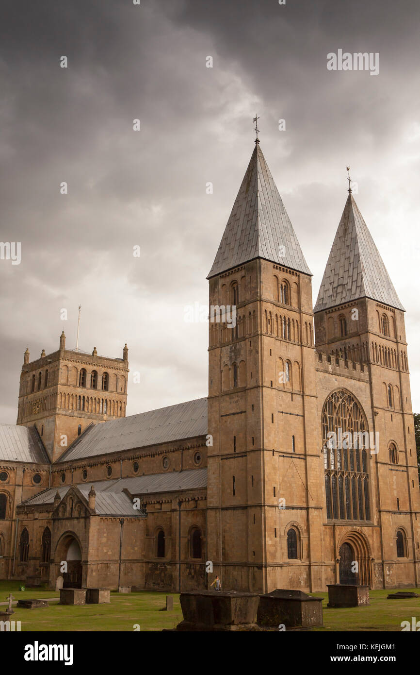 Southwell minster, Southwell, Nottinghamshire, Angleterre Banque D'Images
