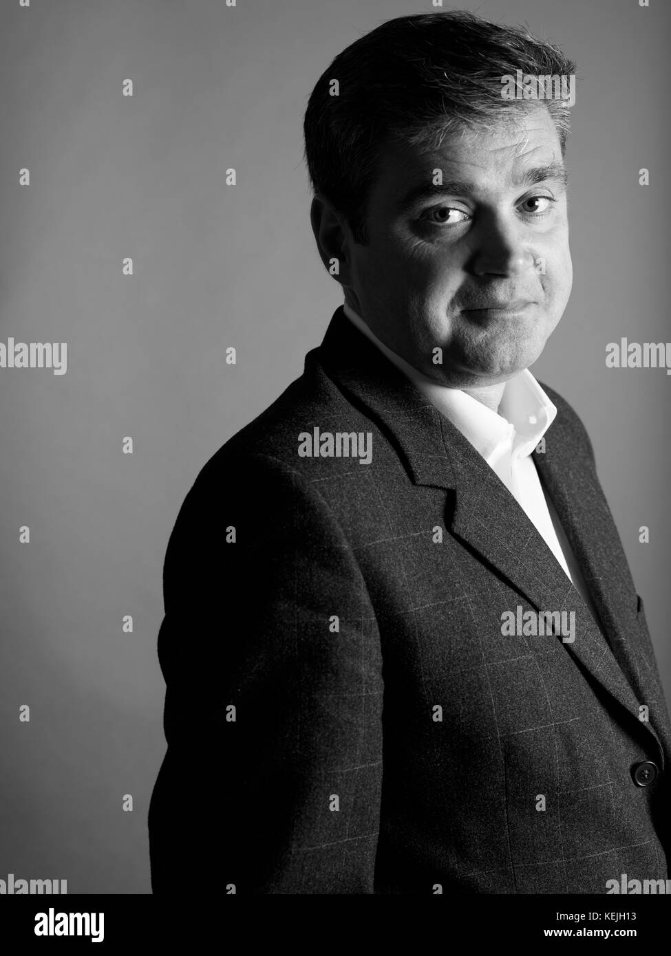 Mark Mason Déjeuner littéraire Oldie 17-10-17, Banque D'Images
