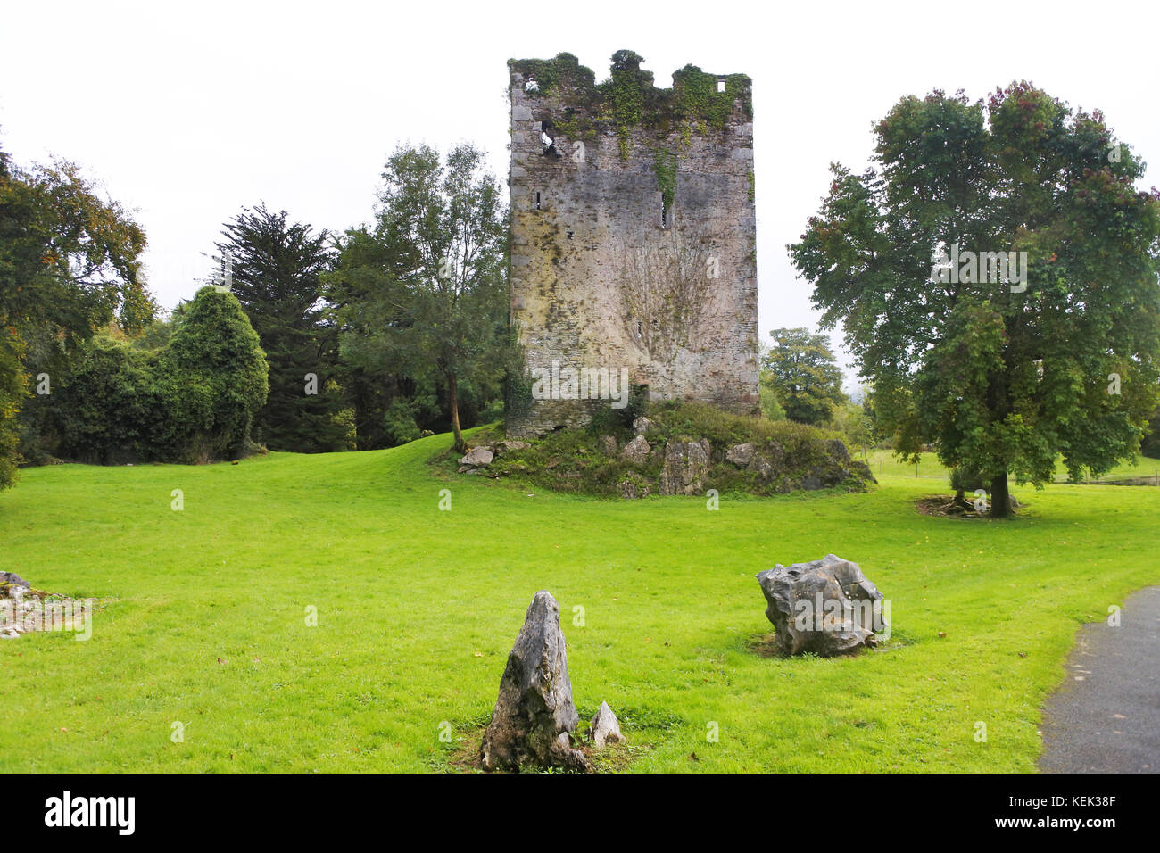 Château de Dunkerron, Kenmare, comté de Kerry, Irlande - John Gollop Banque D'Images