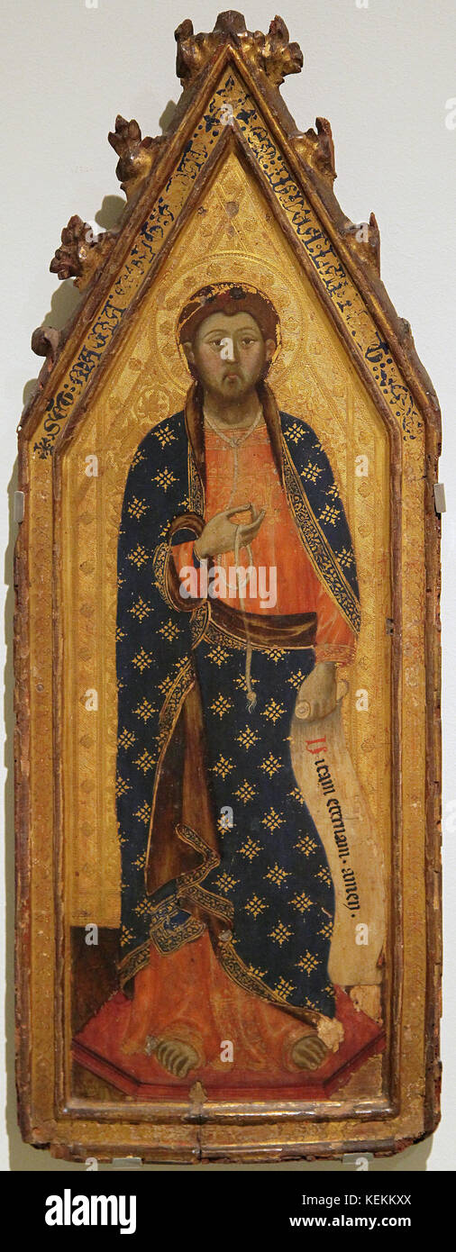Saint Matthias 1360 Allemands par atelier Serra Banque D'Images