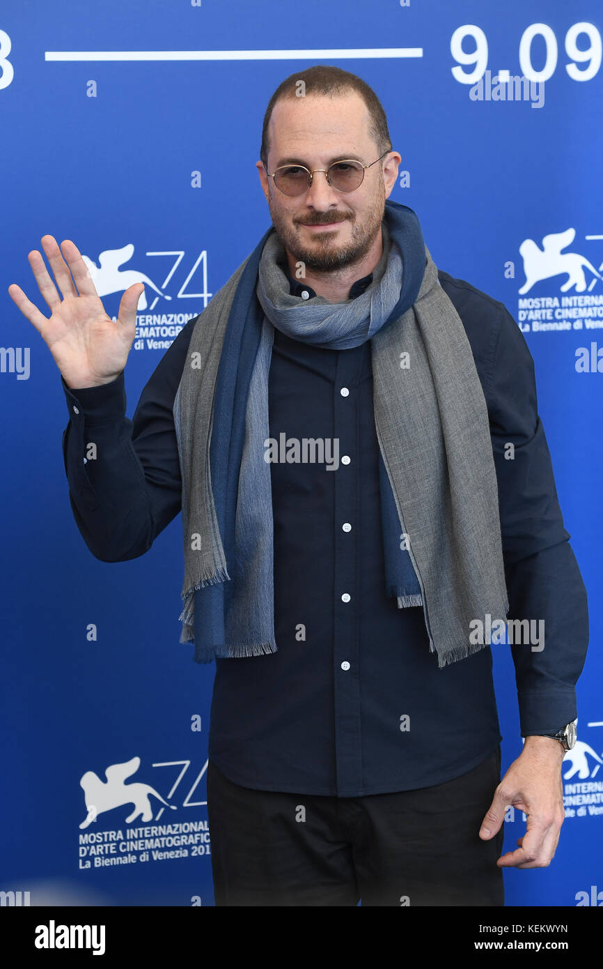 Darren Aronofsky assiste à une séance de photos pour la mère durant le 74e Festival du Film de Venise à Venise, Italie. 5 Septembre 2017 © Paul Treadway Banque D'Images