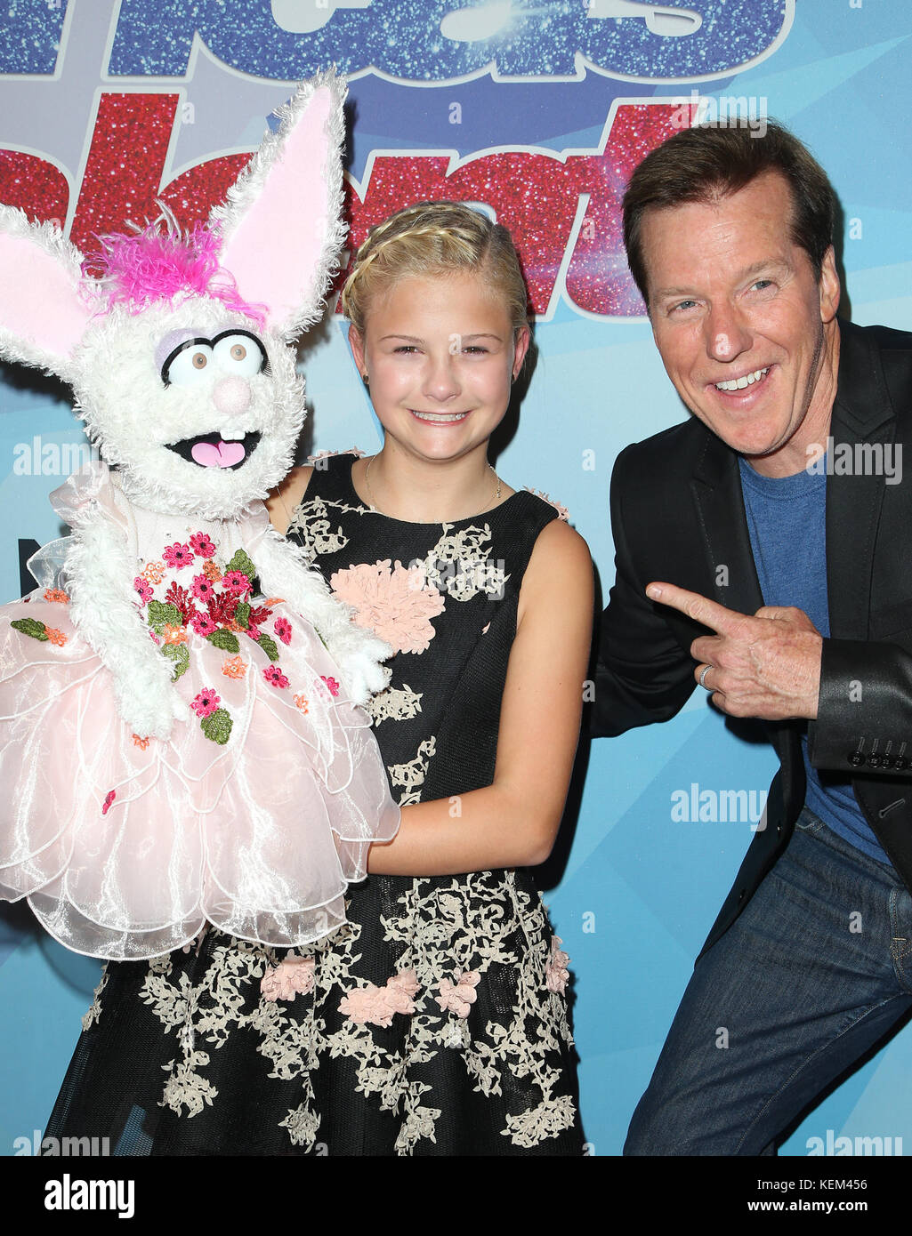 America's Got talent de NBC saison 12 finale week featuring : Darci Lynne, Jeff Dunham où : Hollywood, Californie, États-Unis quand : 21 septembre 2017 crédit : FayesVision/WENN.com Banque D'Images