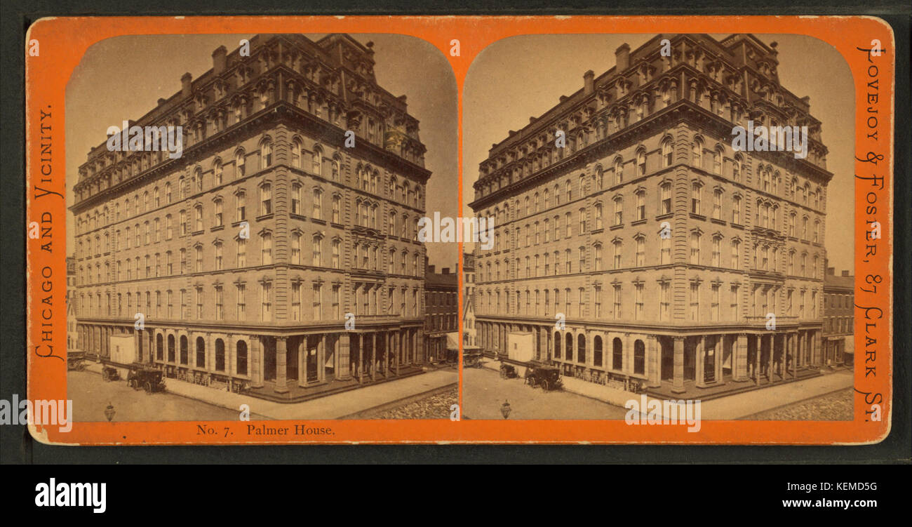 Palmer House, par Lovejoy & Foster Banque D'Images